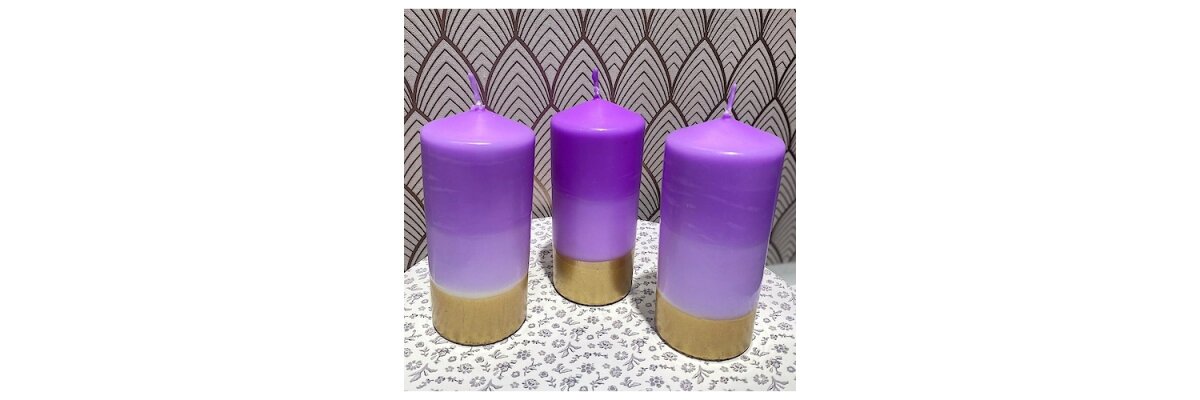DIP DYE CANDLE - 
