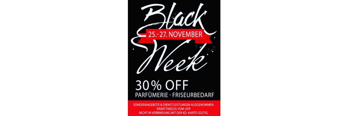 BLACK WEEKEND! - 