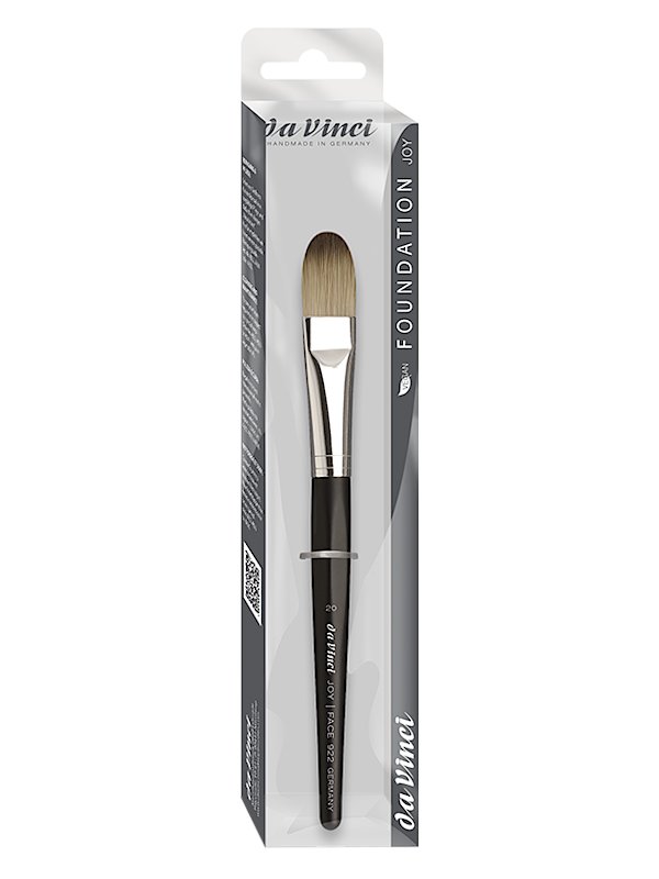 Da Vinci JOY Foundationpinsel Gr. 20 – Veganer Make-up Pinsel Aus Deutschland Für Präzises Verblenden