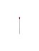 Metallstecker 85mm rot 50Stk