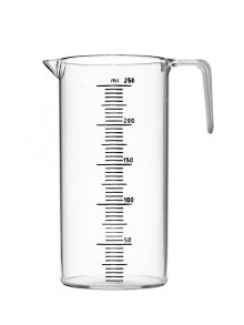 Efalock Messbecher mit Griff 250ml