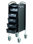 Efalock Arbeitswagen Piccolo 6002 schwarz