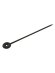 Efalock Haltenadeln 75mm 100 Stück schwarz