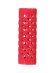 Efalock Metallwickler beflockt 12 Stück 18mm rot