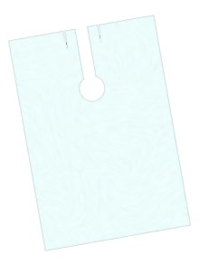 Einmal-Frisierumhänge glatt 100Stk