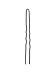 Efalock Haarnadeln Mademoisselle 6,5cm schwarz 500g