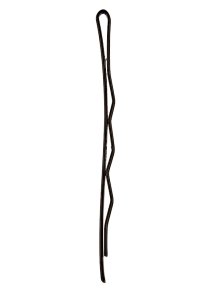 Efalock Haarklemmen Comtesse 12 Stück 7cm braun