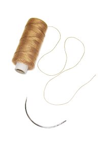 Balmain Weaving Thread & Needle Beige