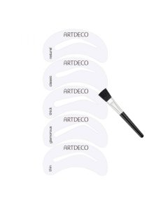 Artdeco Eye Brow Stencils with Brush Applikator