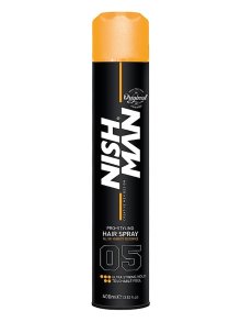 NishMan Hair Spray 05 ultra strong 400ml