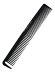Sägemann Carbon C9 Schneidekamm 7 ½ anthrazit