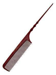 Sägemann Carbon C16 Stielkamm 9 rot