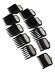Wahl Aufsteckkamm Premium 03421-100 10er Set