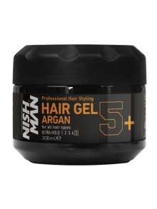 Nish Man Hair Gel Argan 5+ 300ml