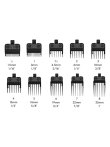 JRL FreshFade 2020C Aufsteckkamm 10er Set