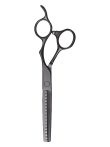 Olivia Garden SilkCut PRO Matt Black Modellierschere 6,0 35T