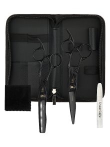Olivia Garden PowerCut Matt Black 2er Set