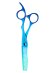 Olivia Garden PowerCut Rainbow Blue Modellierschere 6,0 28T