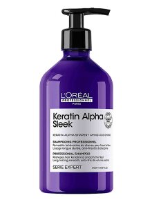 Loreal SE Keratin Alpha Sleek Shampoo 500ml