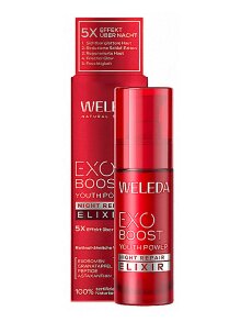 Weleda Exo Boost Youth Power Night Repair Elixir Granatapfel 30ml