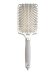 Olivia Garden Expert Care Rectangular Paddelbürste silber L